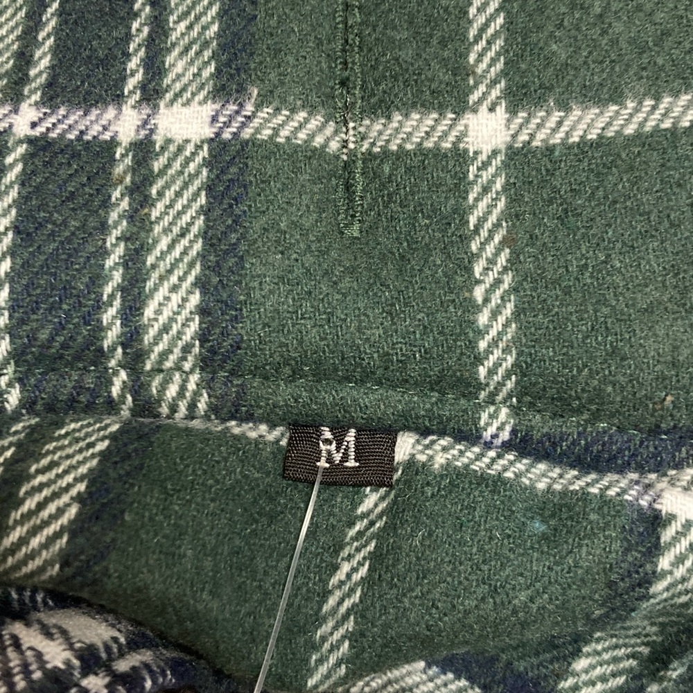 NWT Kuoser Dog Jacket Reversible Green Tartan Plaid or Quilted Black Sz M - Picture 4 of 15